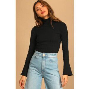 Free People Intimately Sydney Layering Top in Black